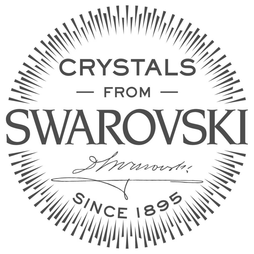 Round Cut Swarovski Crystal Solitaire Studs: April-Crystal