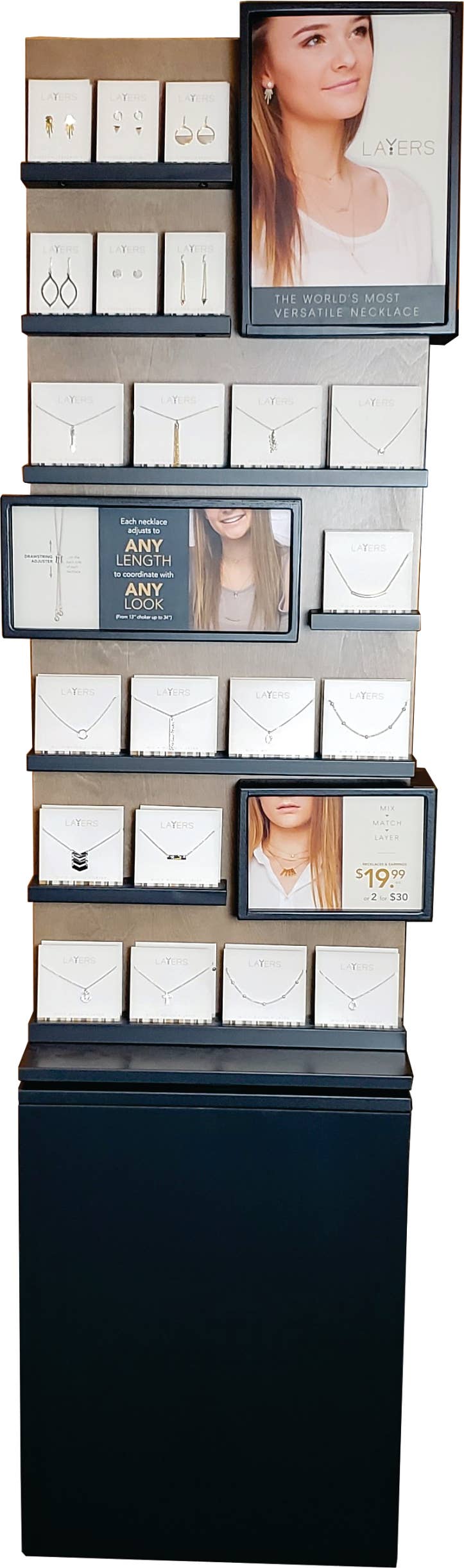 Layers Floor Starter Package with Necklaces and Earrings