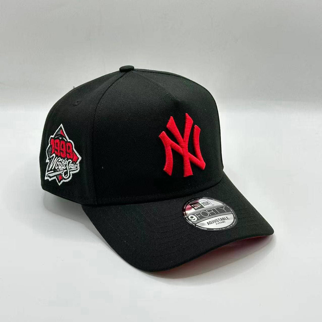 Black New York Yankees 1999 World Series SP A Frame Snapback