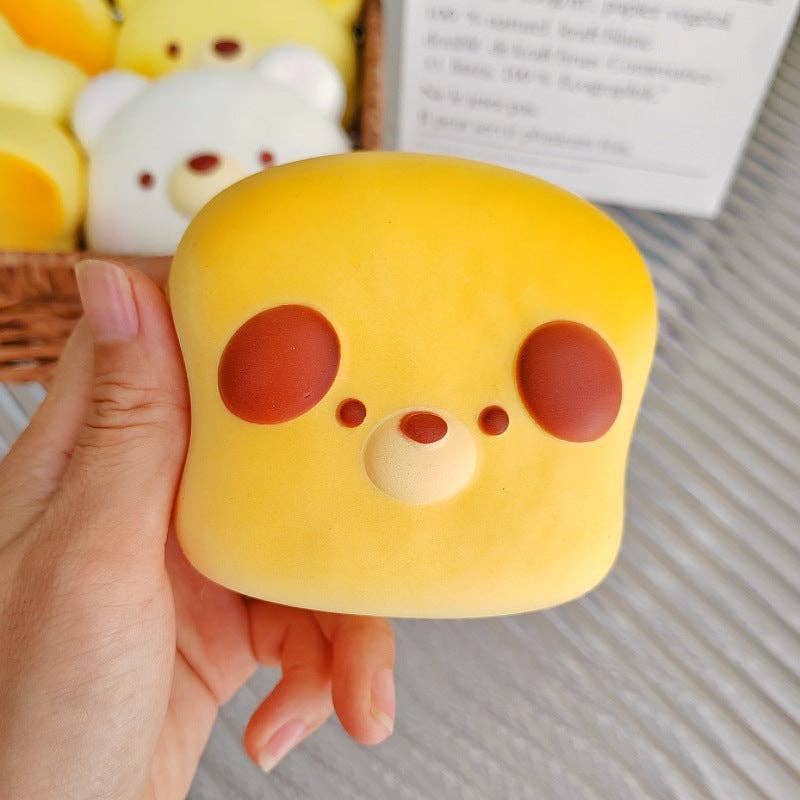 Realistic Food Bread Squishy Slow Rising Stress Relief Sensory Fidget Toy: Bread-chick / 1 pc