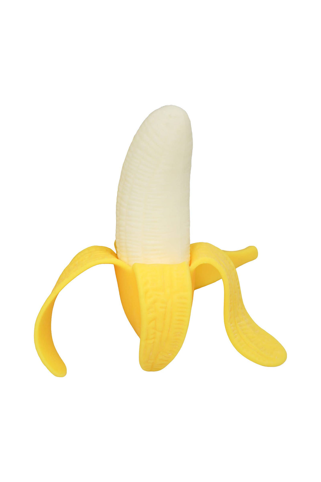 Peeling Yellow Banana Fluffy Slime Filled TPR Squishy Toy: BANANA / ONE SIZE