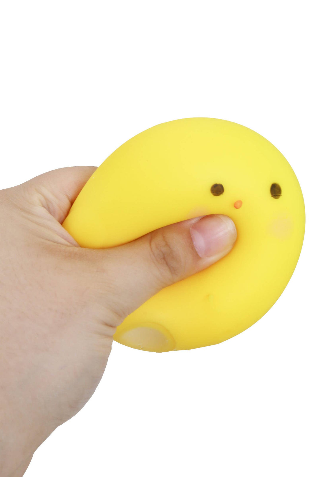 Chubby Baby Chick Soft Fluffy Slime Filled Squishy Toy: ASSORTED / ONE SIZE