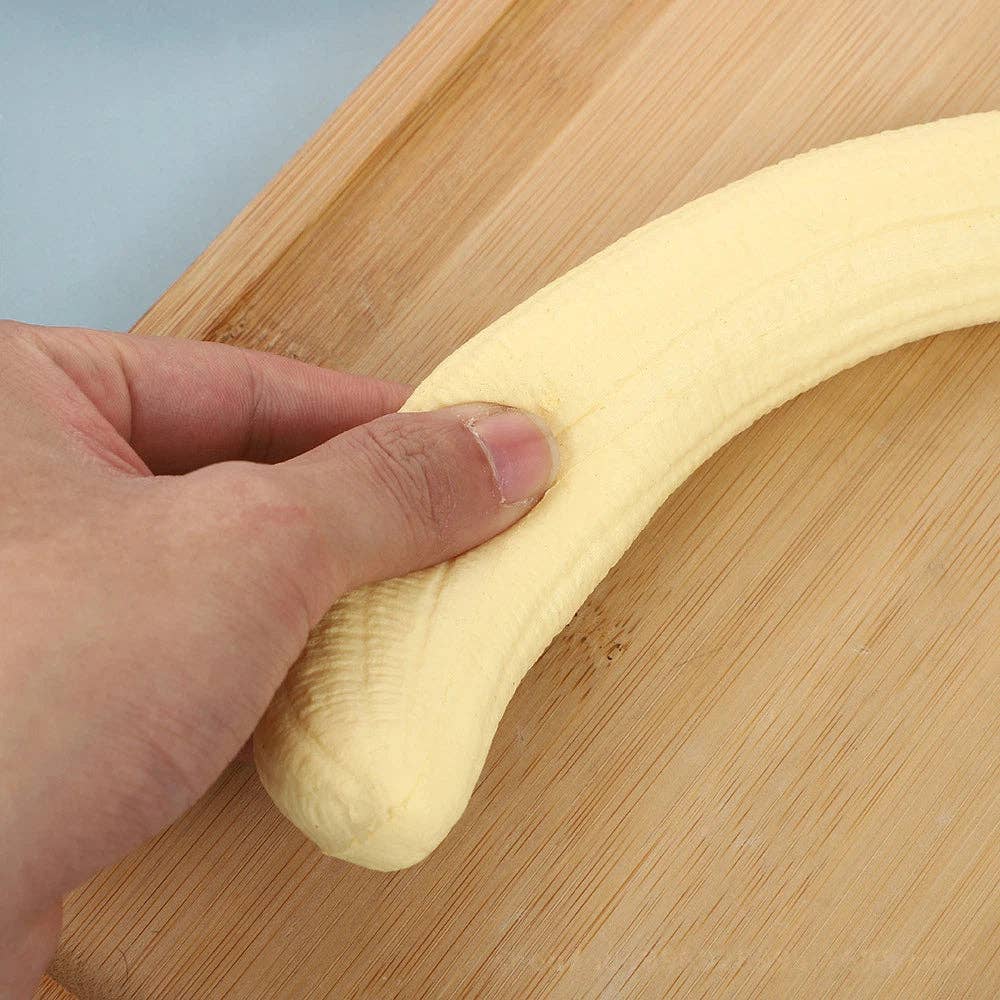 Simulation Banana Squishy Slow Rising Stress Relief Squeeze Toy: Banana flesh / 1 pc