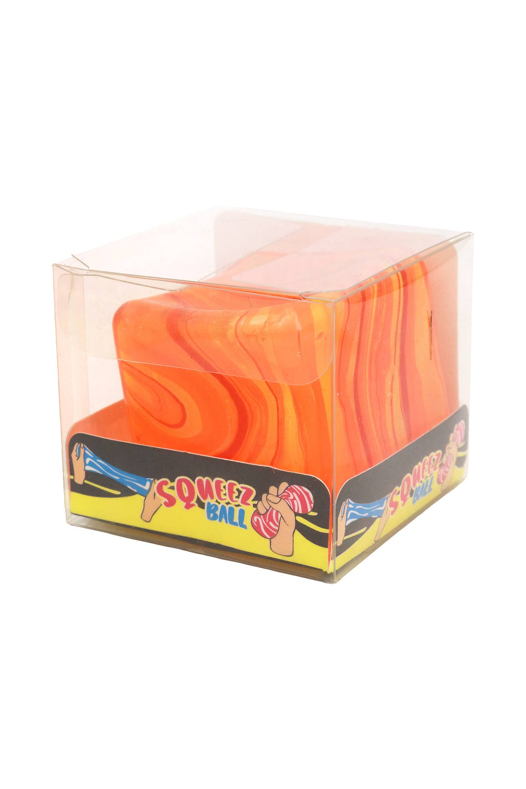 Marbled Cube Putty Filled Squishy - 12 Pcs: ASSORTED / ONE SIZE