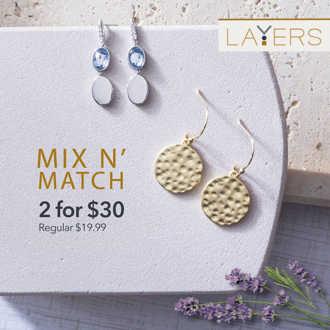 Layers Floor Starter Package with Necklaces and Earrings
