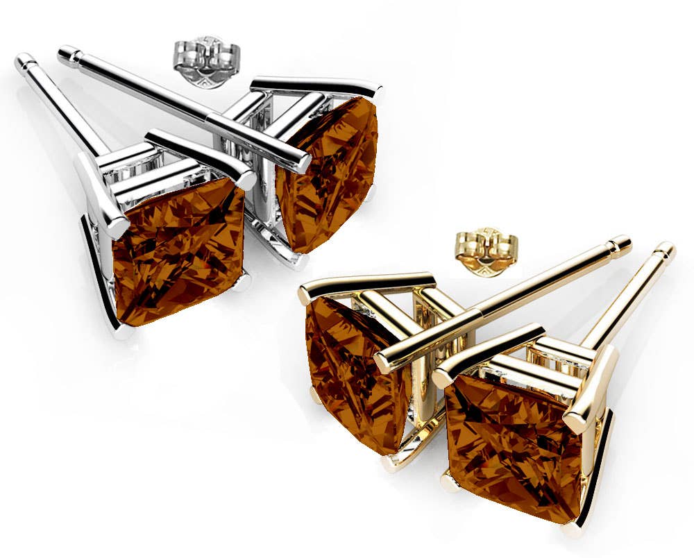 Handmade Holiday BOGO: Luxe Swarovski Earrings -GET ONE FREE: April- Clear Crystal
