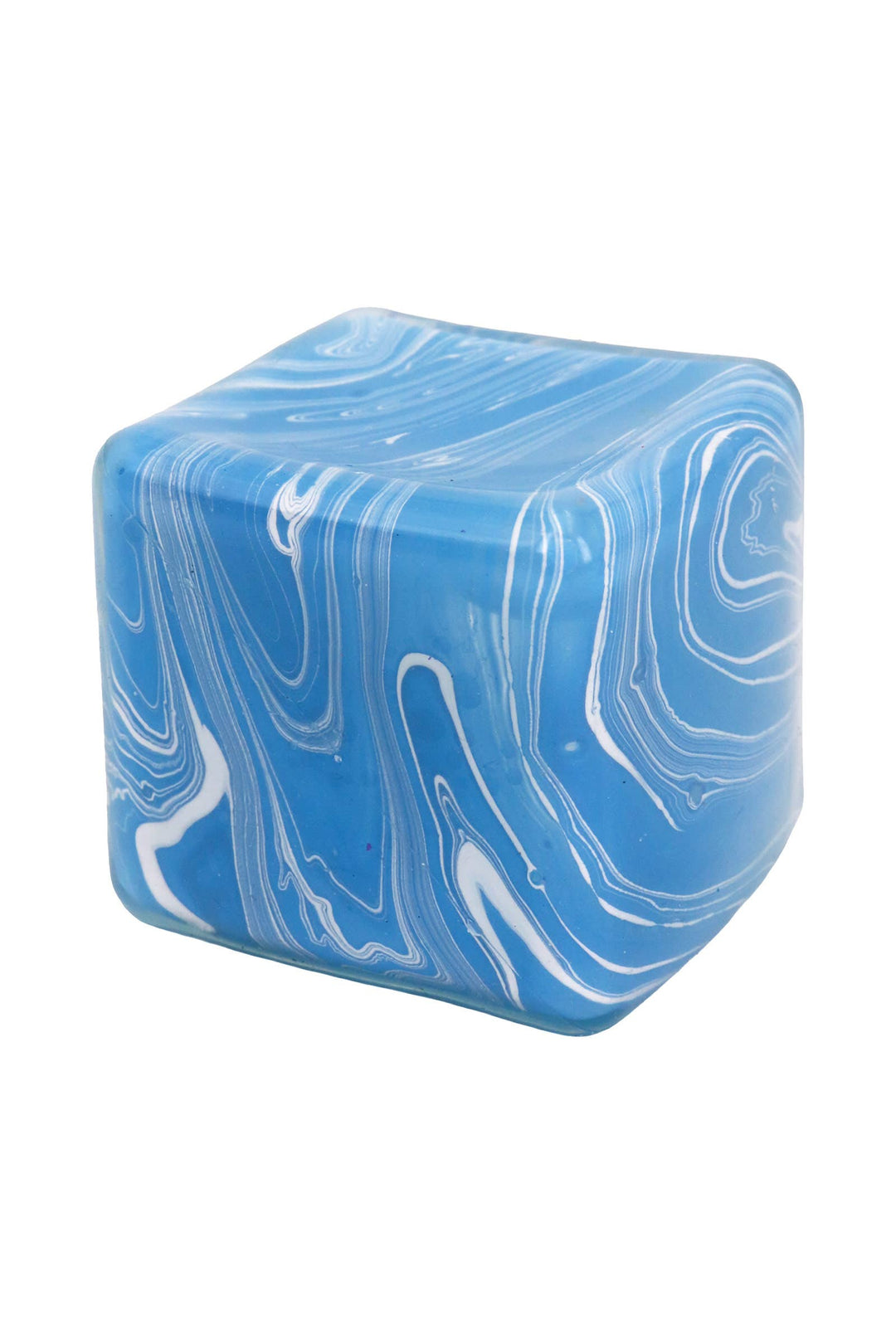 Marbled Cube Putty Filled Squishy - 12 Pcs: ASSORTED / ONE SIZE