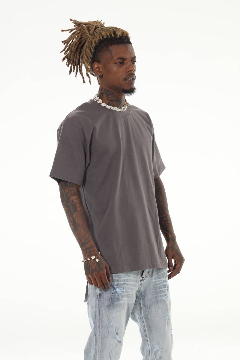 Heavyweight Gray Tshirt: 2XL