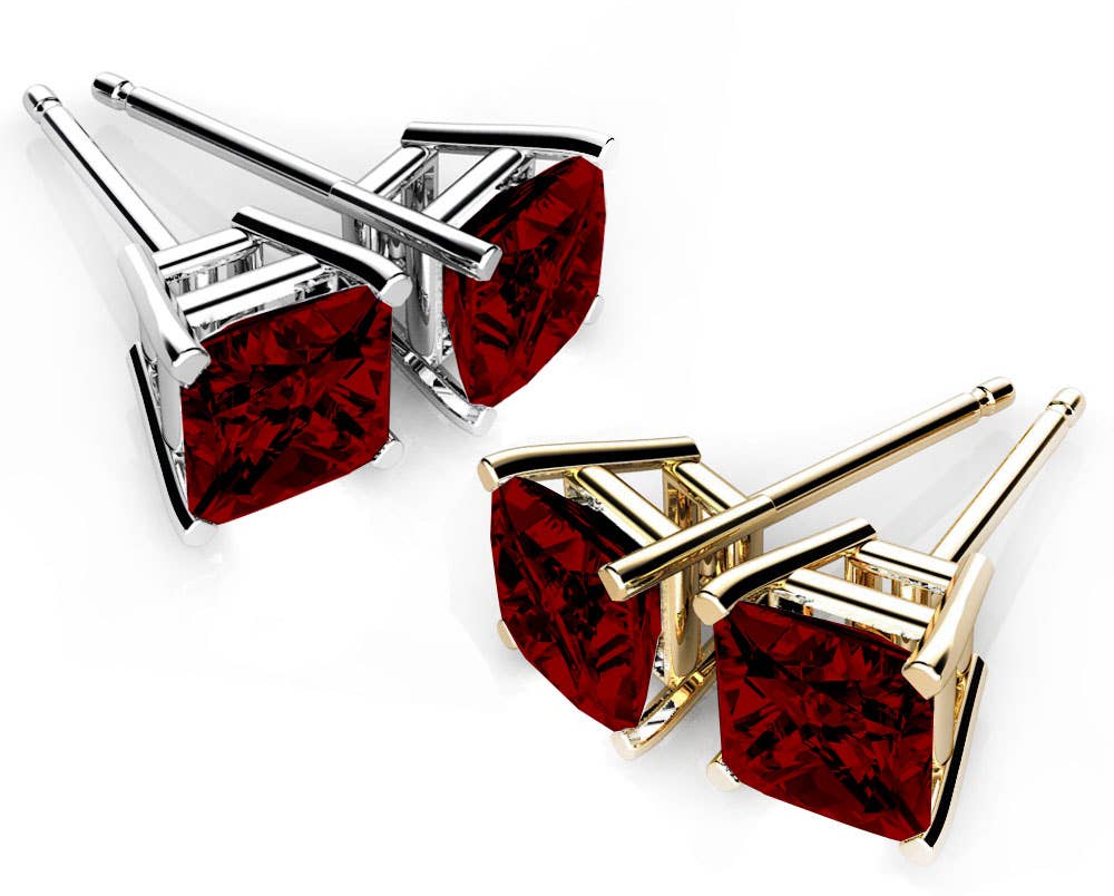 Handmade Holiday BOGO: Luxe Swarovski Earrings -GET ONE FREE: April- Clear Crystal
