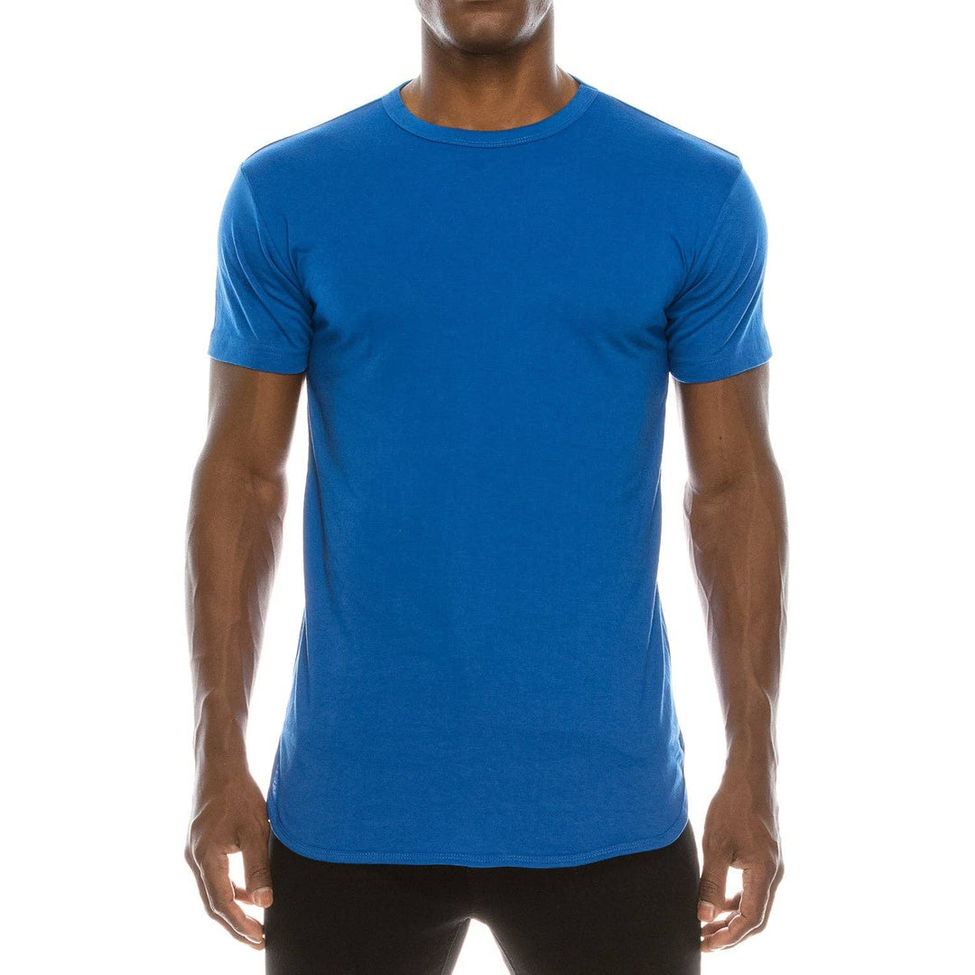 TS270 Elongated T-shirts (Open Pack): BURGUNDY / XL