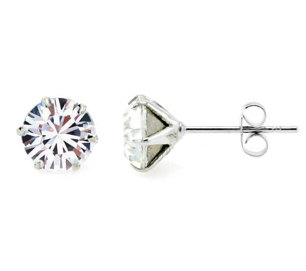 Sparkling Speck Swarovski® Crystal Stud Earrings