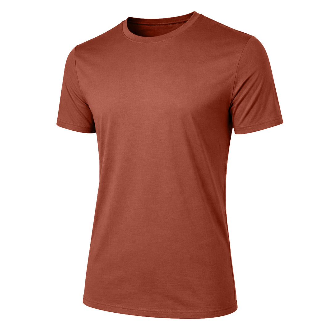 Men’s Short Sleeve Fashion Stretch Rayon Tees (M–3XL): Black / XL