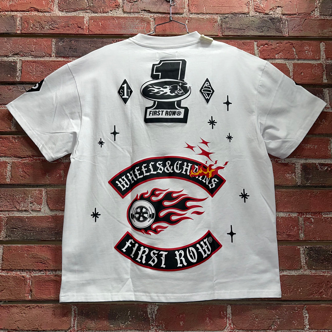 First Row- Skull Graphics T-shirt