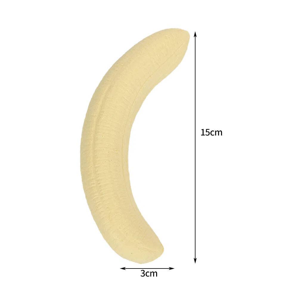 Simulation Banana Squishy Slow Rising Stress Relief Squeeze Toy: Banana flesh / 1 pc
