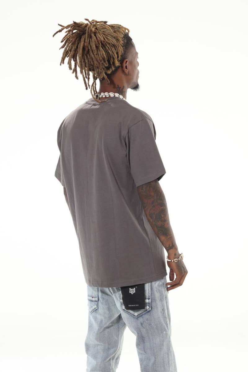 Heavyweight Gray Tshirt: 2XL