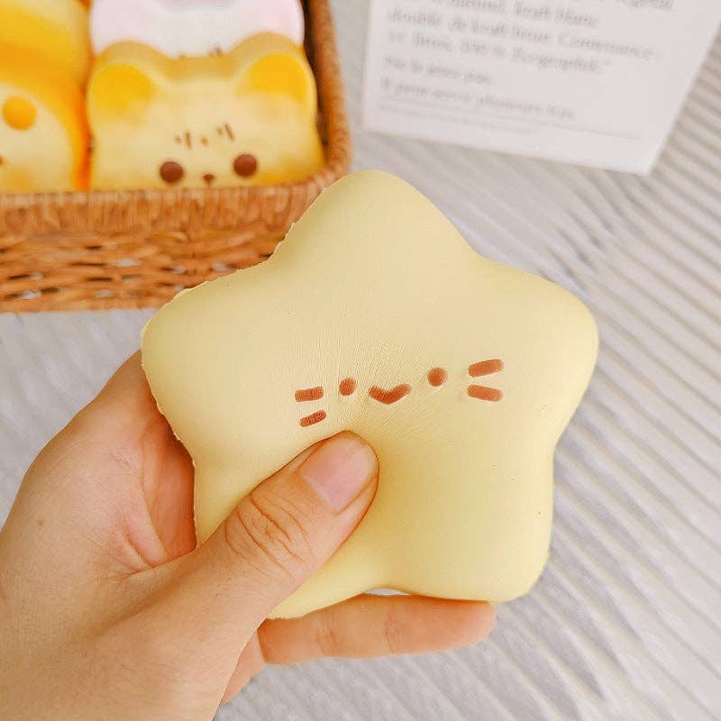 Realistic Food Bread Squishy Slow Rising Stress Relief Sensory Fidget Toy: Bread-chick / 1 pc