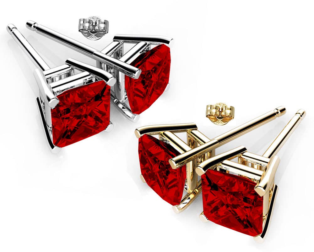 Handmade Holiday BOGO: Luxe Swarovski Earrings -GET ONE FREE: April- Clear Crystal