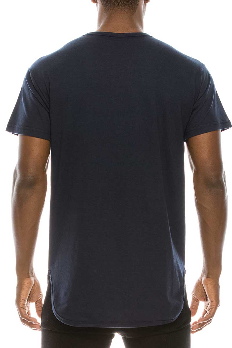 TS270 Elongated T-shirts (Prepack): R Blue / A Pack (s-m-l-xl)-6pcs