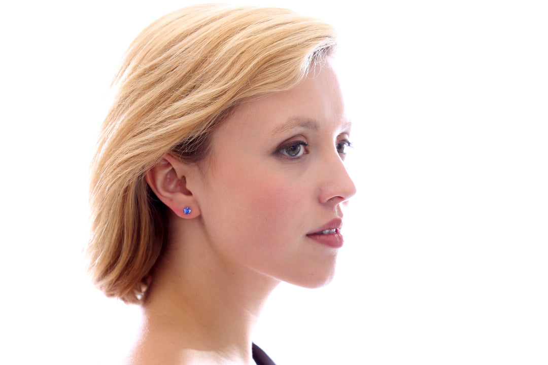 Sparkling Speck Swarovski® Crystal Stud Earrings