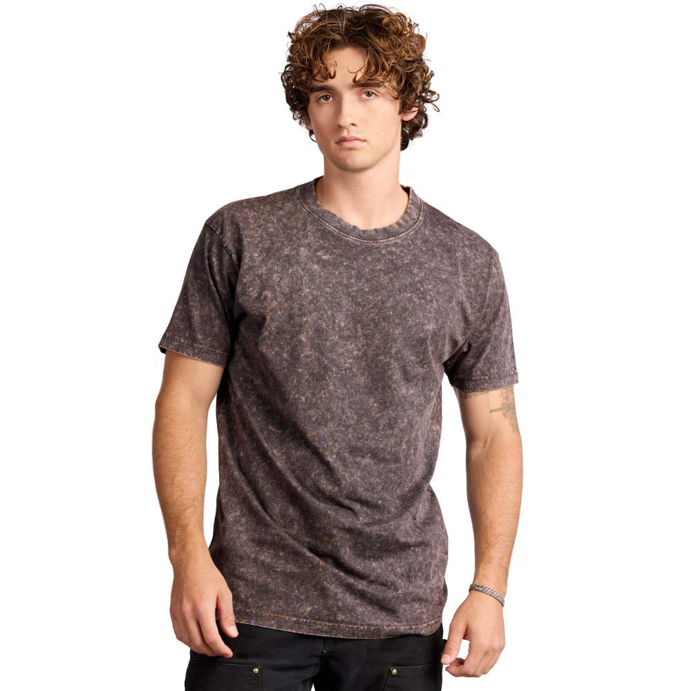 MT600 Adult Mineral Tee: Mineral Black / 2XL
