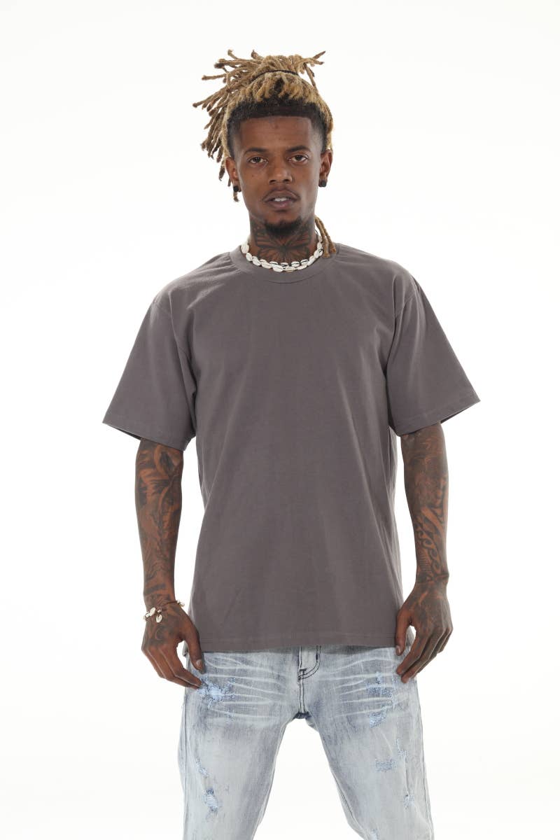 Heavyweight Gray Tshirt: L