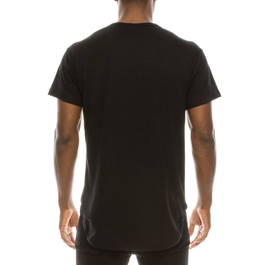 TS270 Elongated T-shirts (Open Pack): ROYAL BLUE / S