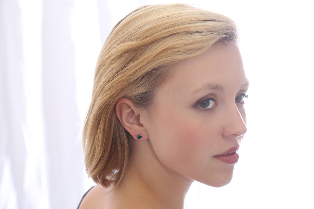 Minimalist Swarovski Crystal Set: Crystal