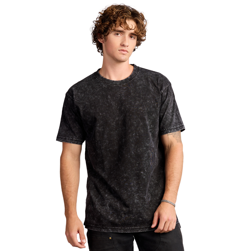 MT600 Adult Mineral Tee: Mineral Black / XL