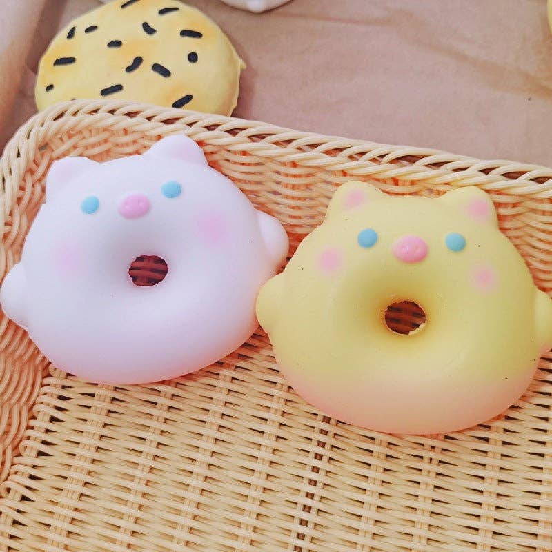 Realistic Food Bread Squishy Slow Rising Stress Relief Sensory Fidget Toy: Bread-chick / 1 pc