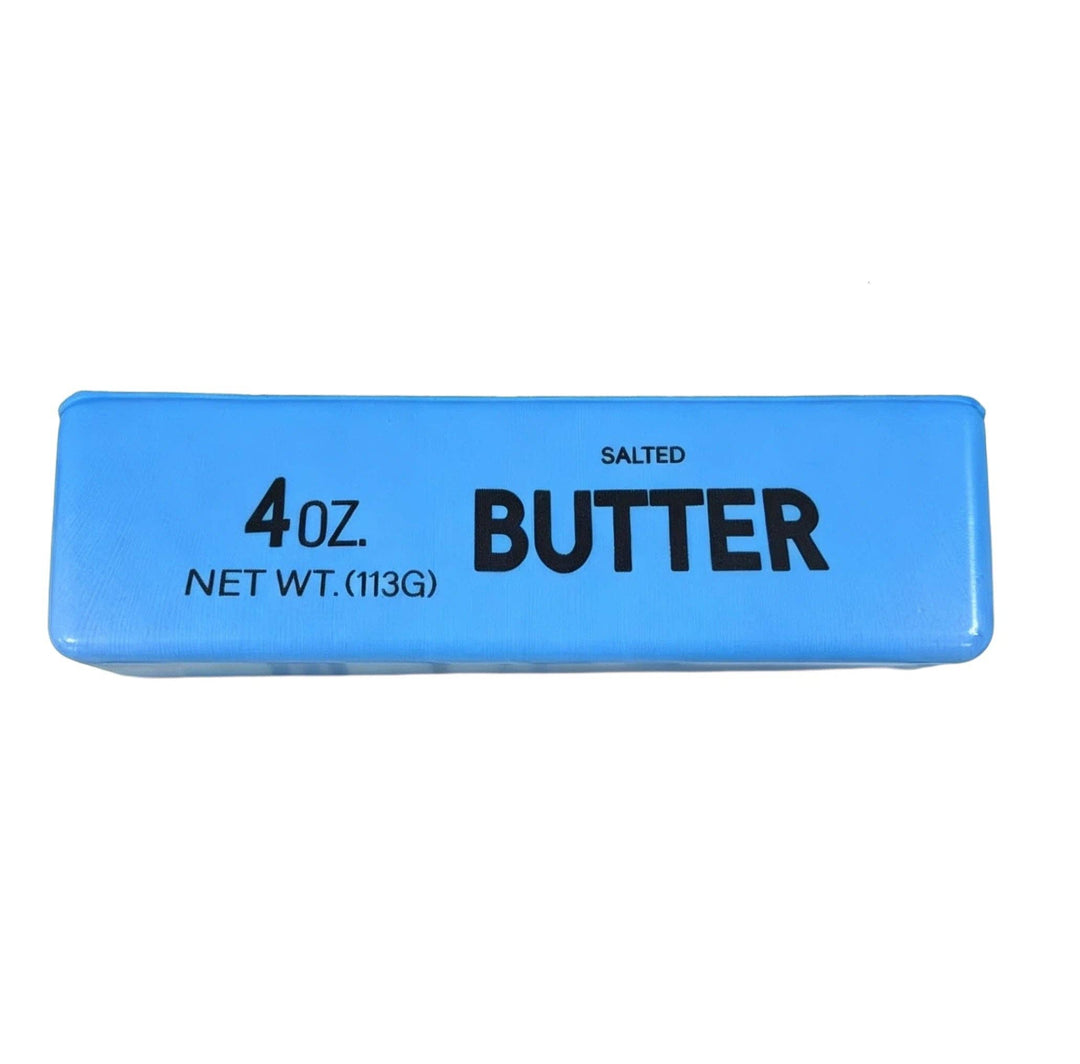 Realistic Butter Stick Squishy Slow Rising Stress Relief Sensory Fidget Toy: Waffle grid chocolate / 1 pc