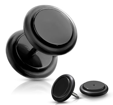 Fake Plug Acrylic Earring with O-Ring